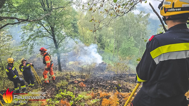 KHD-Einsatz: Waldbrand Pernegg